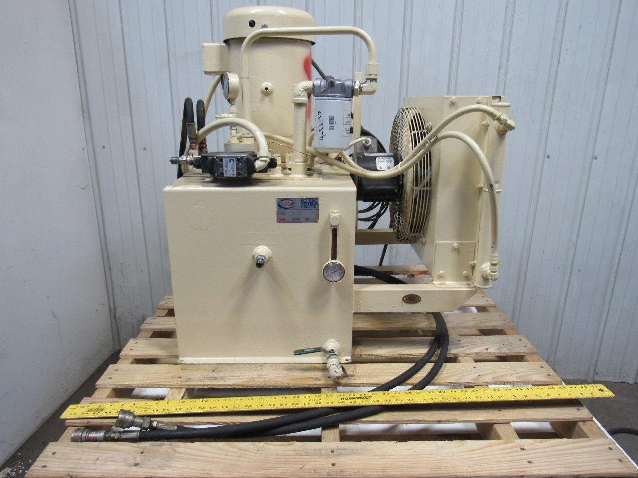 Continental V8-100T-25V-V1 25 Gallon 10Hp 208-230/460V Hydraulic Unit