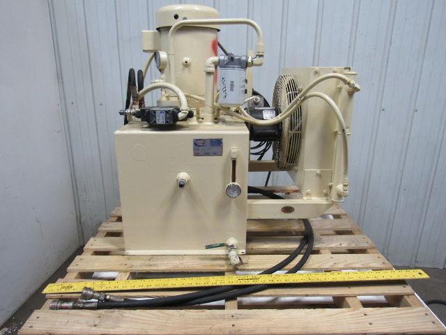 Continental V8-100T-25V-V1 25 Gallon 10Hp 208-230/460V Hydraulic Unit