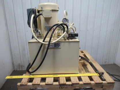 Continental V8-100T-25V-V1 25 Gallon 10Hp 208-230/460V Hydraulic Unit