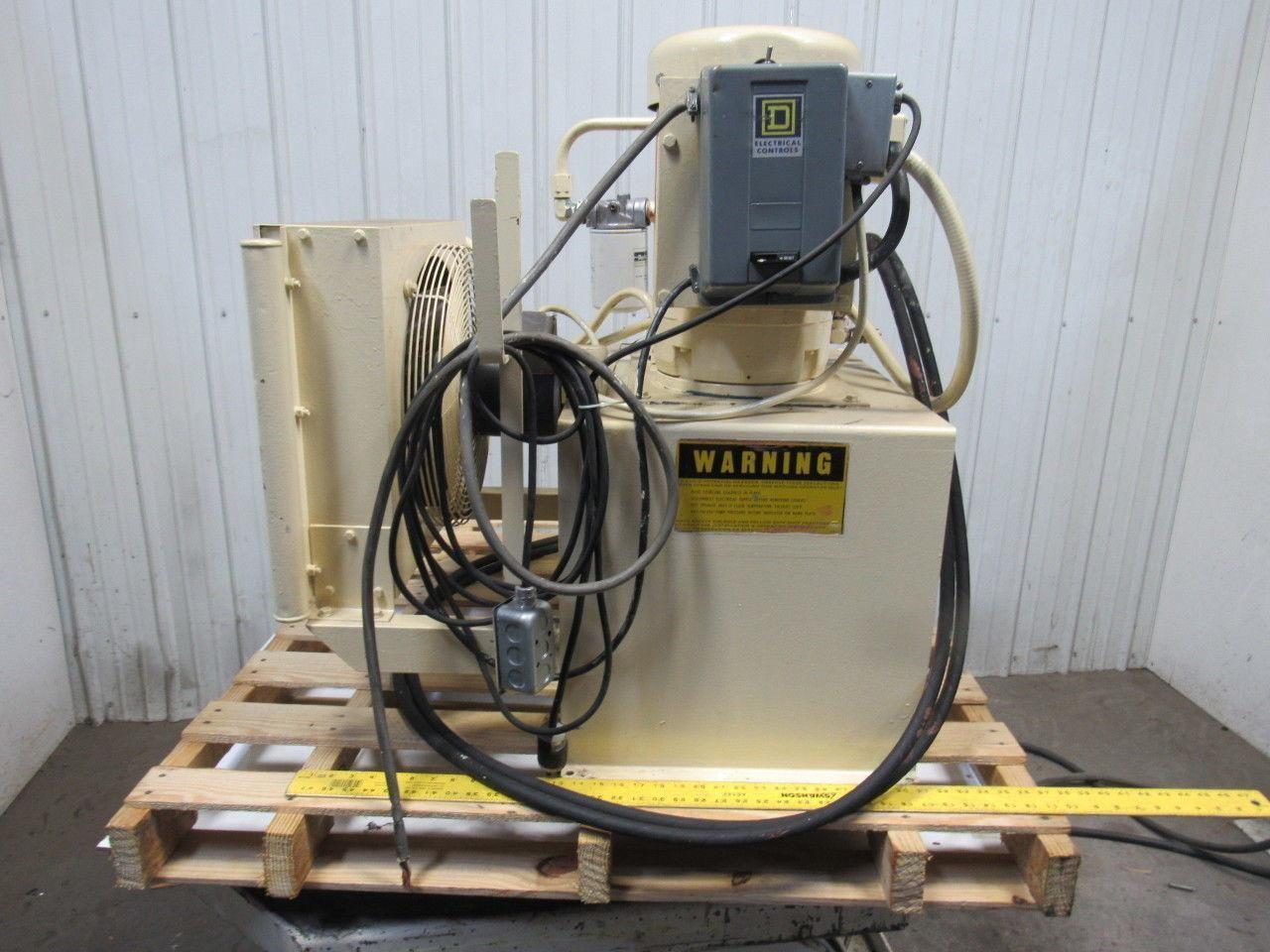 Continental V8-100T-25V-V1 25 Gallon 10Hp 208-230/460V Hydraulic Unit