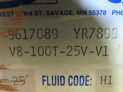Continental V8-100T-25V-V1 25 Gallon 10Hp 208-230/460V Hydraulic Unit