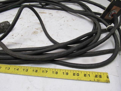 Yaskawa Motoman Yasnac XRC ERCR-UP6-RB11 17 Pin Terminated CNC Cable 25'