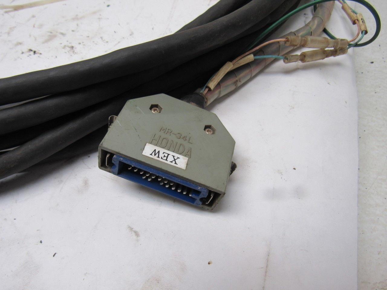 Yaskawa Motoman Yasnac XRC ERCR-UP6-RB11 17 Pin Terminated CNC Cable 25'