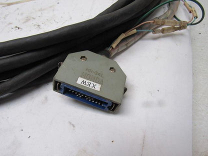 Yaskawa Motoman Yasnac XRC ERCR-UP6-RB11 17 Pin Terminated CNC Cable 25'