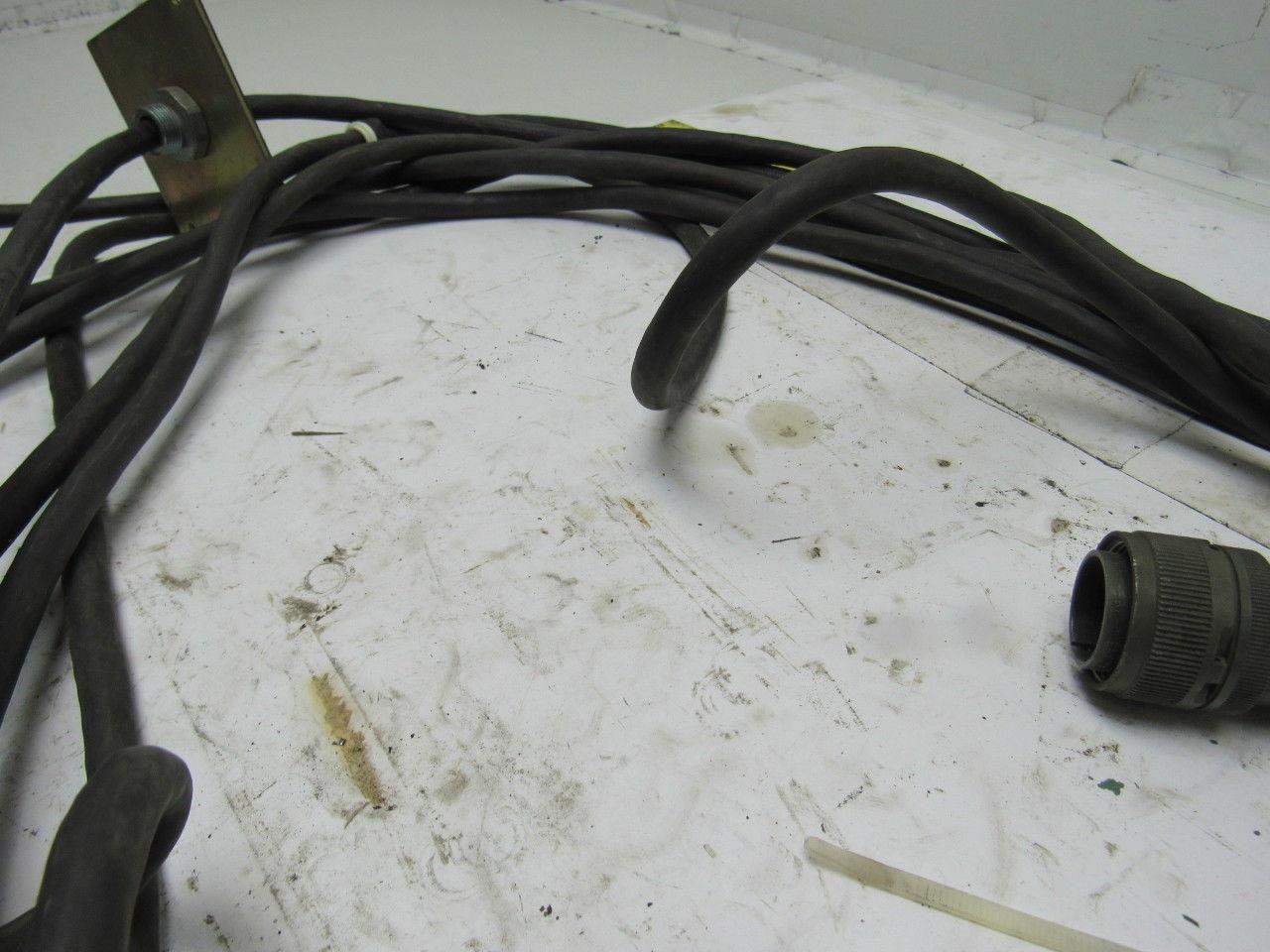 Yaskawa Motoman Yasnac XRC ERCR-UP6-RB11 17 Pin Terminated CNC Cable 25'