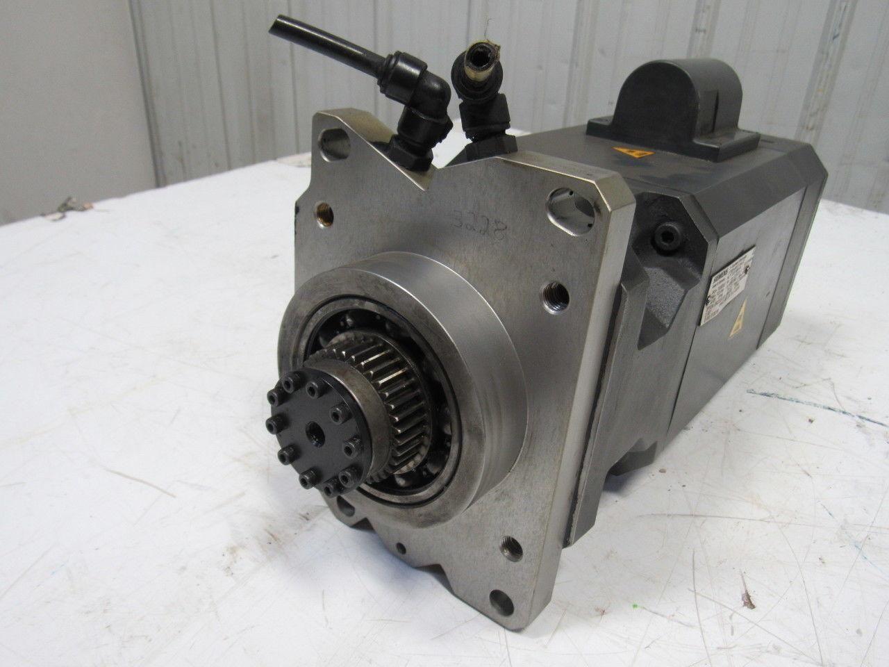 Siemens 1FT6084-8AH71-3AL0Z 261YV 4500-7100RPM 24V Brake Servo Motor