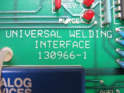 Motoman UWI 130966-1 Rev B Universal Welding Interface Circuit Board
