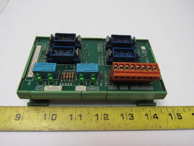 Yaskawa Electric JZNC-MRU02 Rev. A Robot Control Board Assembly