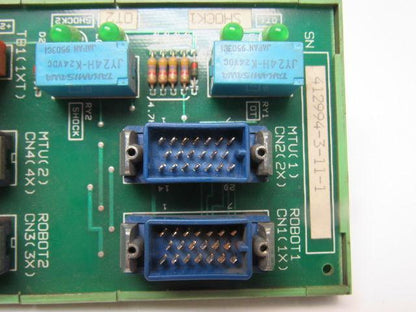 Yaskawa Electric JZNC-MRU02 Rev. A Robot Control Board Assembly