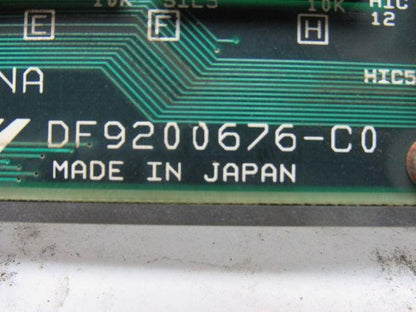 Yaskawa JANCD-MRY01 Rev. D03 DF9200676-C0 Motoman Circuit Board Card