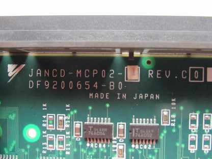 Yaskawa JANCD-MCP02-1 Rev. C0 DF9200654-B0 Motoman Circuit Board Card