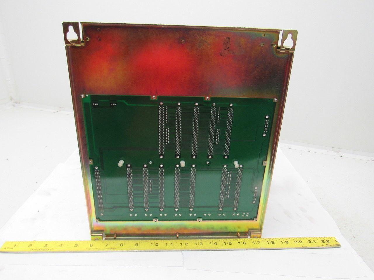 Yaskawa JANCD-MBB01 Rev. D0 DF920064B-C0 Back Board Slot Rack W/Motoman