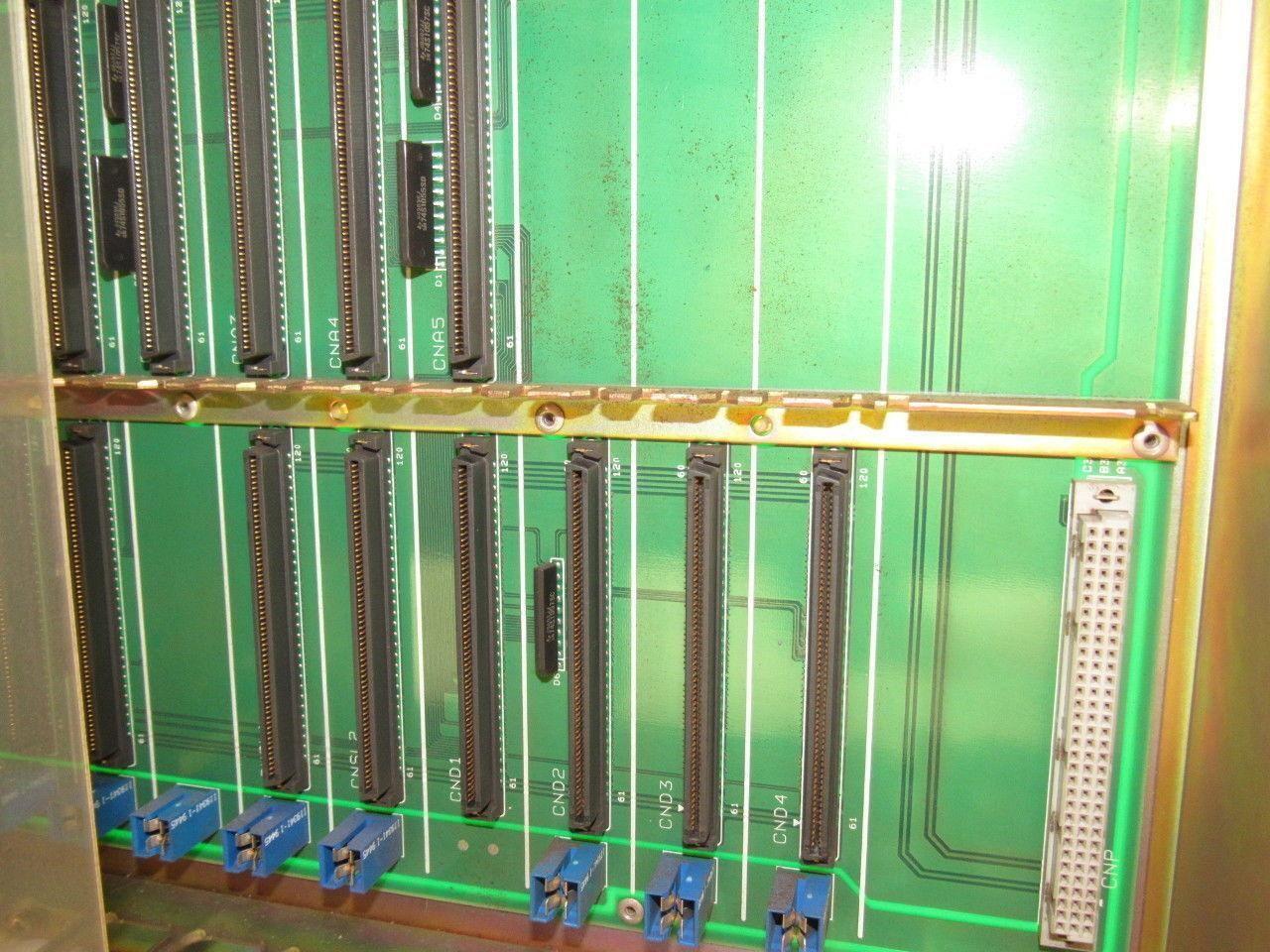 Yaskawa JANCD-MBB04 Rev. A0 DF9201435-A0 Back Board Slot Rack W/Motoman