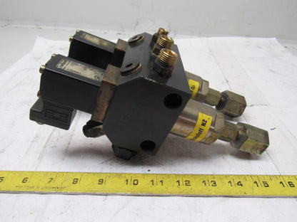 Metal Work 09-311I-01830 Pneumatic Solenoid Valve 24VDC W/ Regulator
