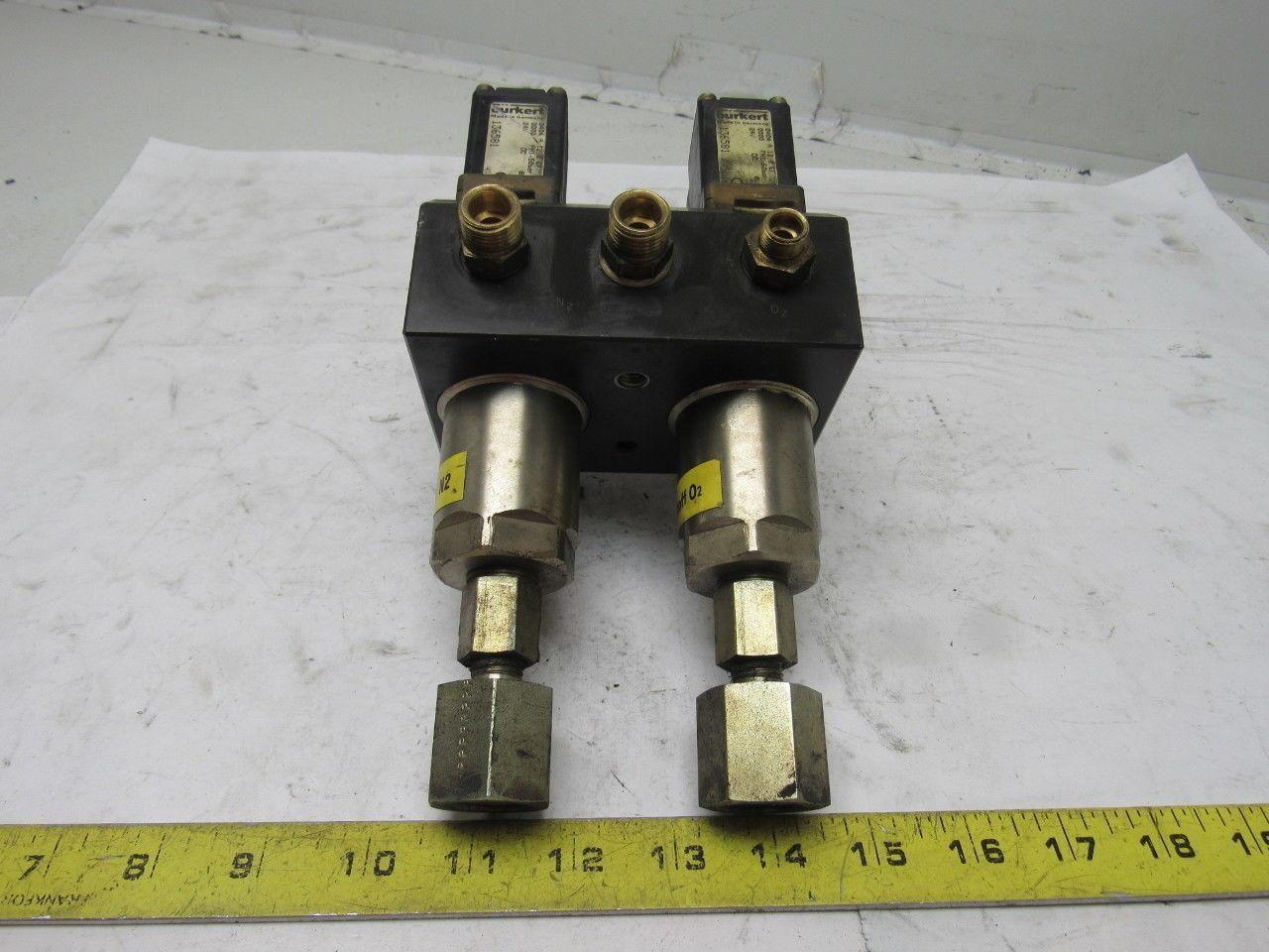 Metal Work 09-311I-01830 Pneumatic Solenoid Valve 24VDC W/ Regulator