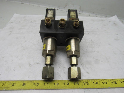 Metal Work 09-311I-01830 Pneumatic Solenoid Valve 24VDC W/ Regulator