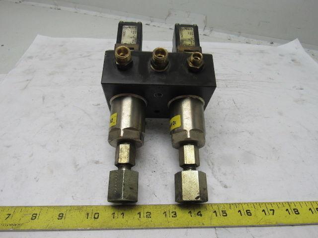 Metal Work 09-311I-01830 Pneumatic Solenoid Valve 24VDC W/ Regulator