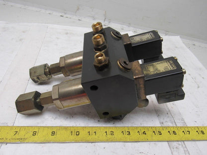 Metal Work 09-311I-01830 Pneumatic Solenoid Valve 24VDC W/ Regulator