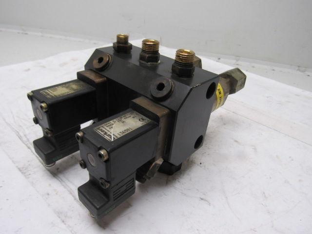Metal Work 09-311I-01830 Pneumatic Solenoid Valve 24VDC W/ Regulator