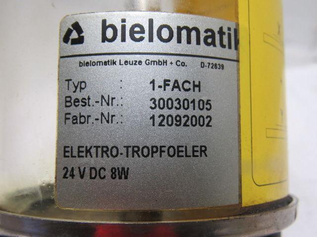 Bielomatik 1-FACH Electronic Drip Feed Oiler Lubricator 24VDC Solenoid Valve