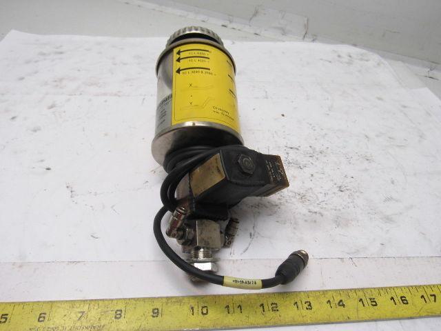 Bielomatik 1-FACH Electronic Drip Feed Oiler Lubricator 24VDC Solenoid Valve