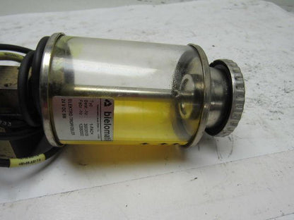 Bielomatik 1-FACH Electronic Drip Feed Oiler Lubricator 24VDC Solenoid Valve