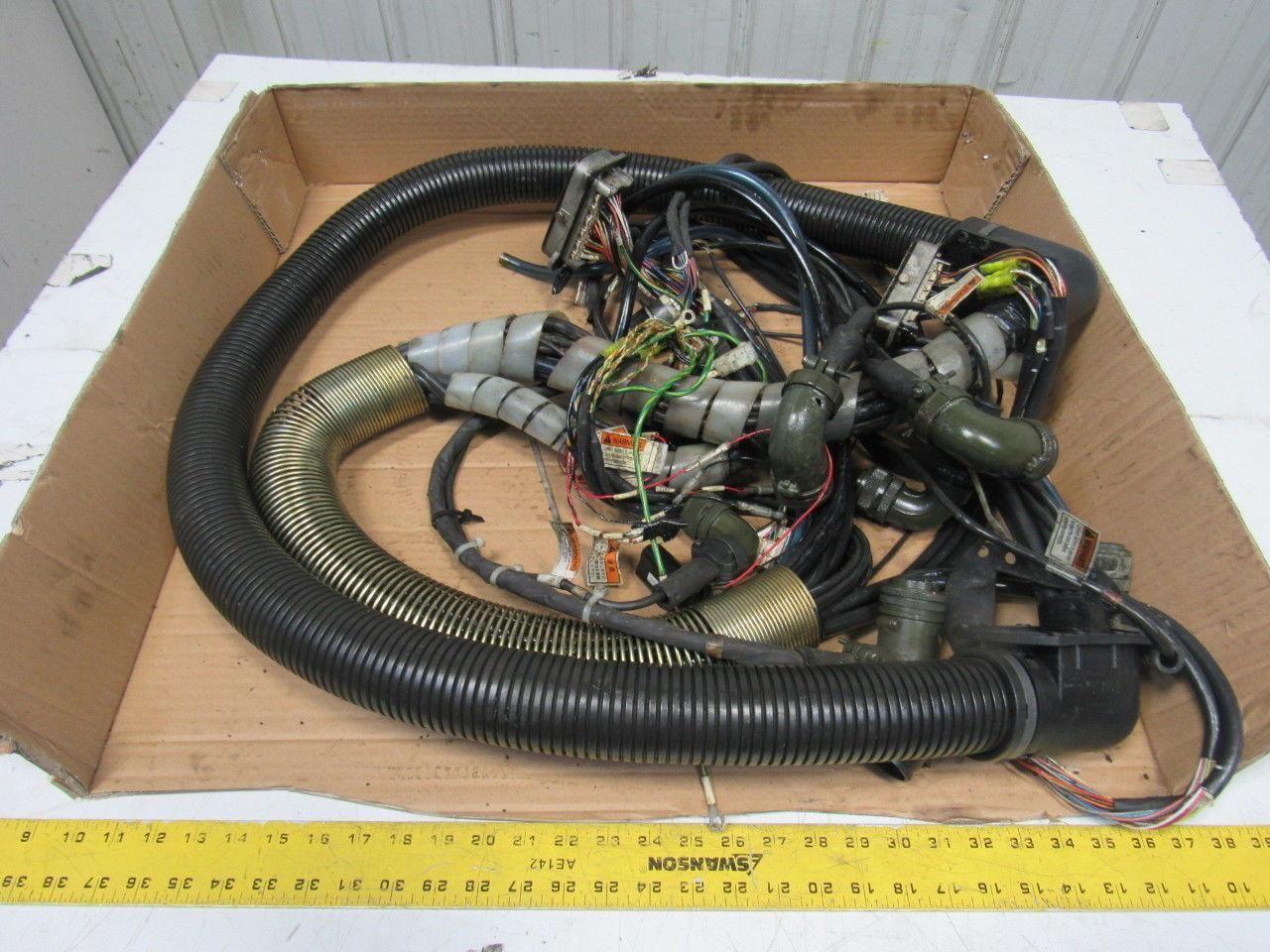 Yaskawa Motoman UP130 6 Axis Manipulator Control Cables Wire Harness U L S Axis