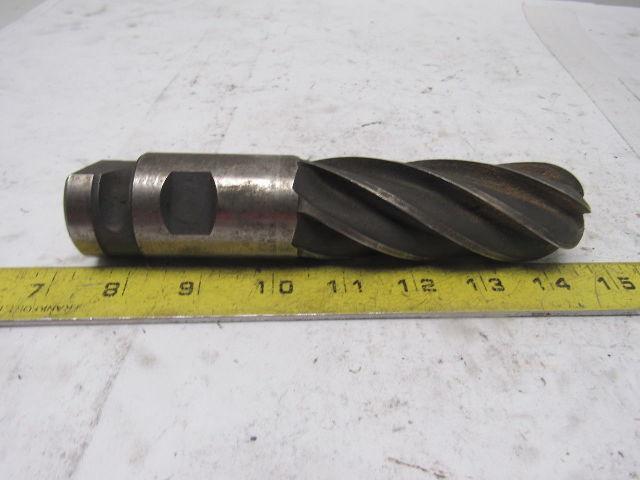 PLK 141 1-1/2" 6 Flute Ball End Mill Combo Combination Shank