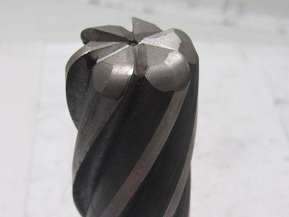 2" HS High Speed 6 Flute End Mill Combo Combination Shank
