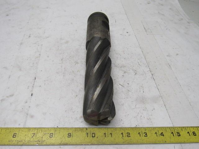 2" HS High Speed 6 Flute End Mill Combo Combination Shank