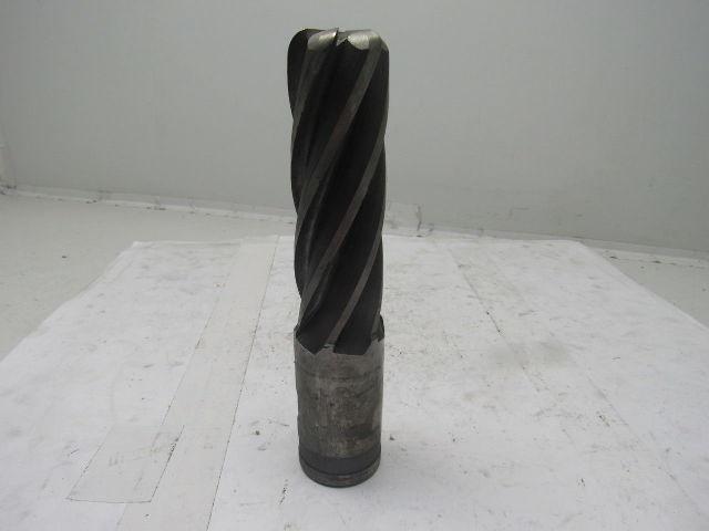 2" HS High Speed 6 Flute End Mill Combo Combination Shank