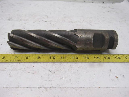 2" HS High Speed 6 Flute End Mill Combo Combination Shank
