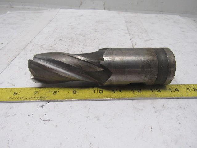 2" HS Ball End Mill 4 Flute Combo Combination Shank