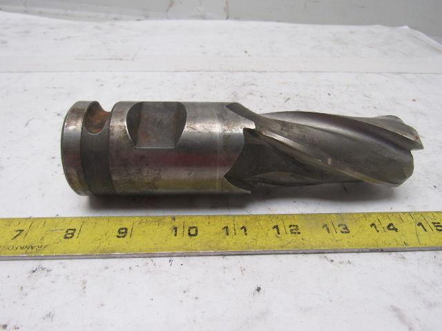 2" HS Ball End Mill 4 Flute Combo Combination Shank