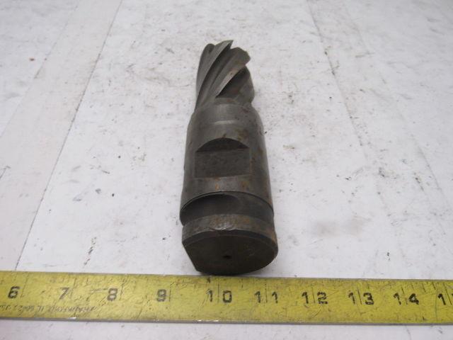 2" HS Ball End Mill 6 Flute Positiv-Lok Combination Shank