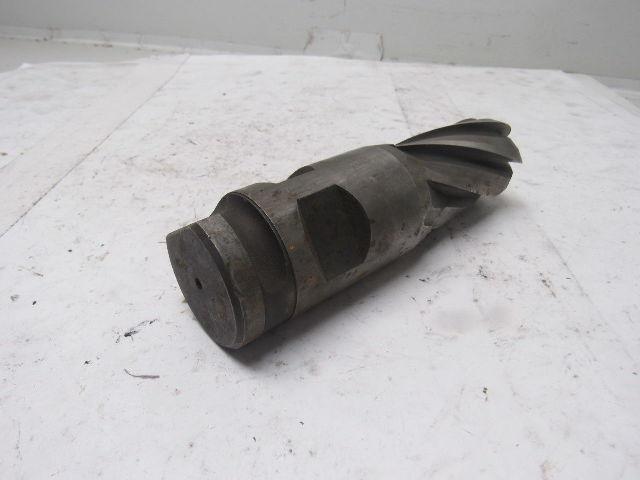 2" HS Ball End Mill 6 Flute Positiv-Lok Combination Shank