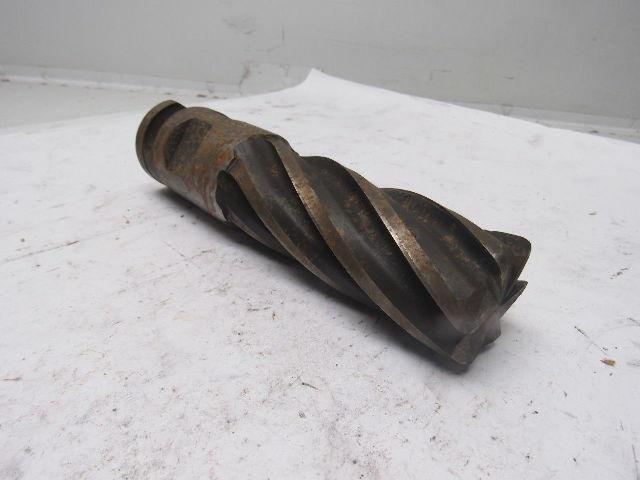 P&W 2" End Mill HS 6 Flute Positiv-Lok Combination Shank