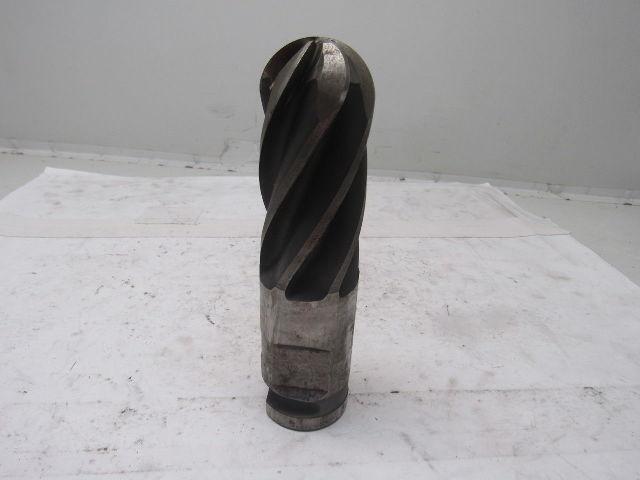 Weldon 2"  HS 6 Flute Positiv-Lok Ball End Mill Combination Shank