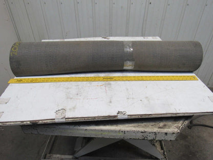 47-3/4" x 20' x 1/8" Rough Interwoven Nylon Braided Conveyor Belt