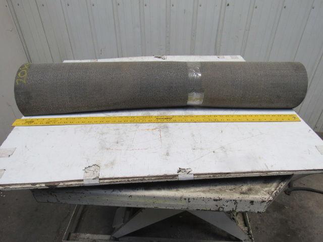 47-3/4" x 20' x 1/8" Rough Interwoven Nylon Braided Conveyor Belt