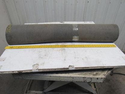 47-3/4" x 20' x 1/8" Rough Interwoven Nylon Braided Conveyor Belt