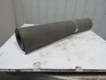 47-3/4" x 20' x 1/8" Rough Interwoven Nylon Braided Conveyor Belt