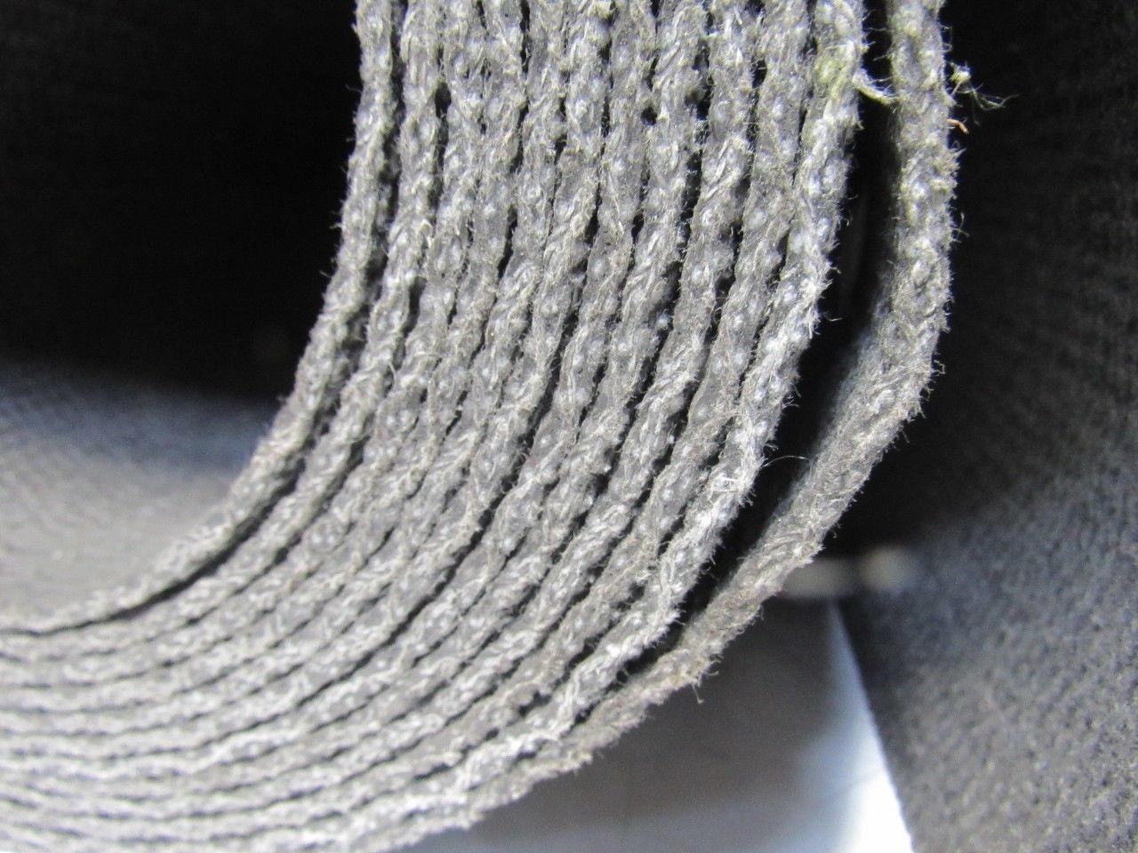 47-3/4" x 20' x 1/8" Rough Interwoven Nylon Braided Conveyor Belt