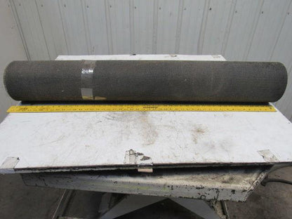 47-1/2" x 7' x 1/8" Rough Interwoven Nylon Braided Conveyor Belt