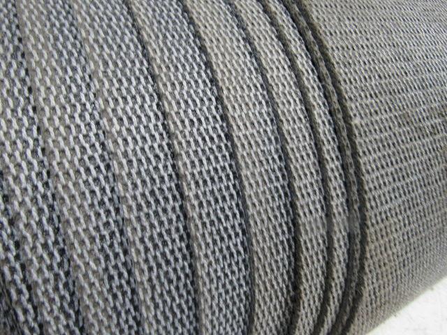 59-1/4" x 83' x 1/8" Rough Interwoven Nylon Braided Conveyor Belt