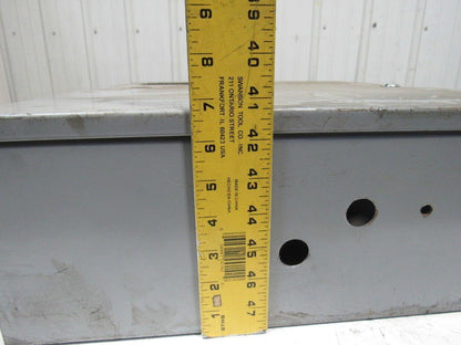 Wiegmann N1C202406WW 20x24x6" Type 1 Electrical Enclosure