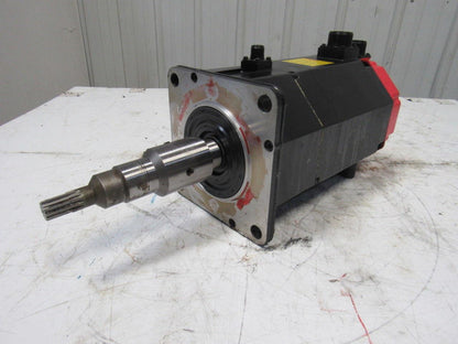 Fanuc A06B-0143-B175 #0008 a12/3000 AC Servo Motor W/Brake