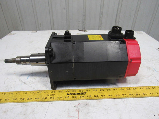 Fanuc A06B-0143-B175 #0008 a12/3000 AC Servo Motor W/Brake