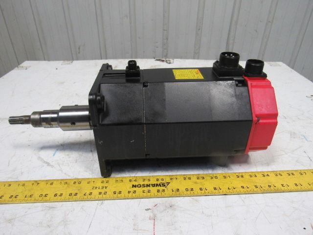 Fanuc A06B-0143-B175 #0008 a12/3000 AC Servo Motor W/Brake