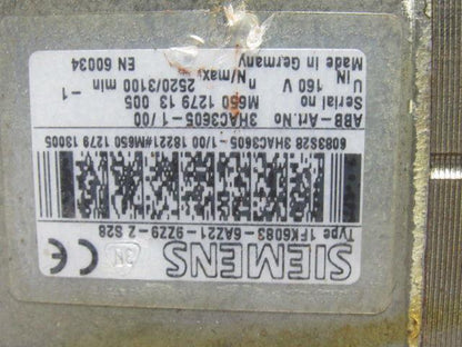 ABB Siemens 3HAC0694-2 160V 2520/3100RPM Robot Wrist Assembly W/ Servo